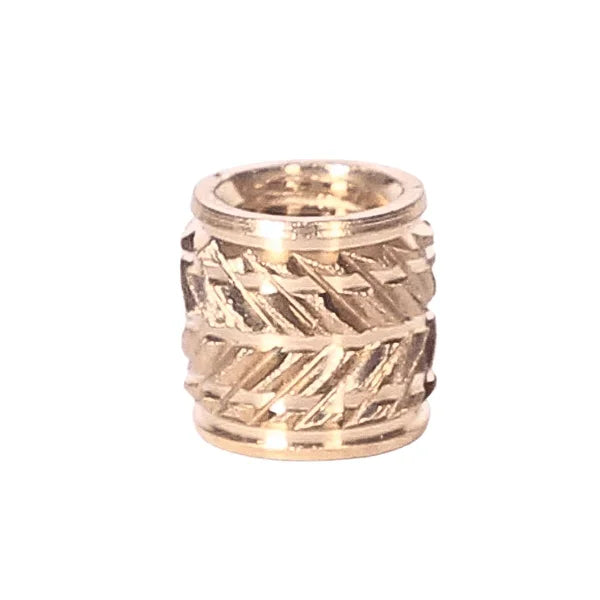 Tech-Sonic Brass Inserts for Plastics M4 x 5.8mm – 5.8mm Overall Length