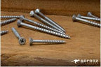 Multi Purpose Galvanised Screws 8G x 45mm – Trade Box of 500